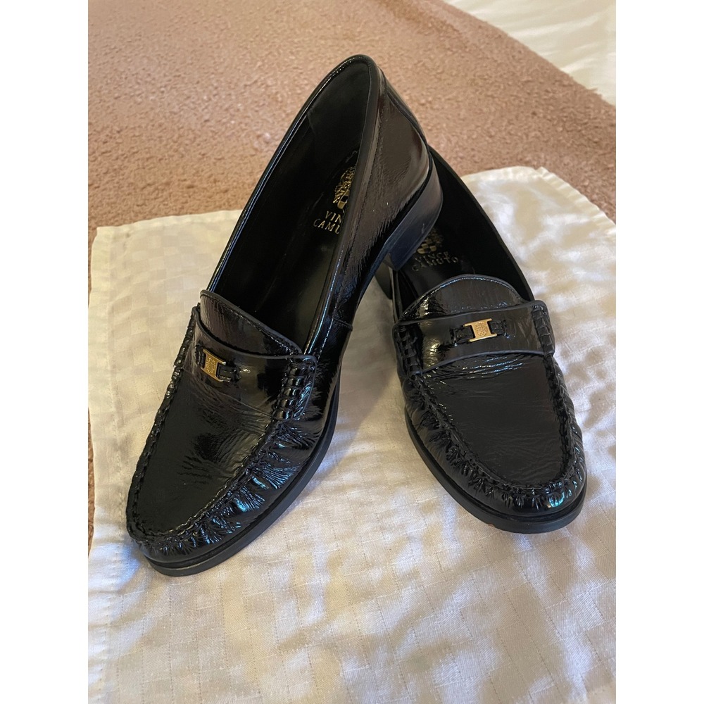 Vince Camuto Colin Loafers Dark Academia Vintage Prep Minimalist-Size 6.5